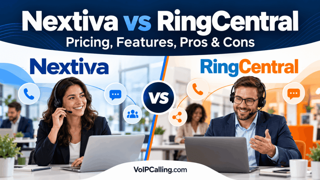 Nextiva vs RingCentral comparison