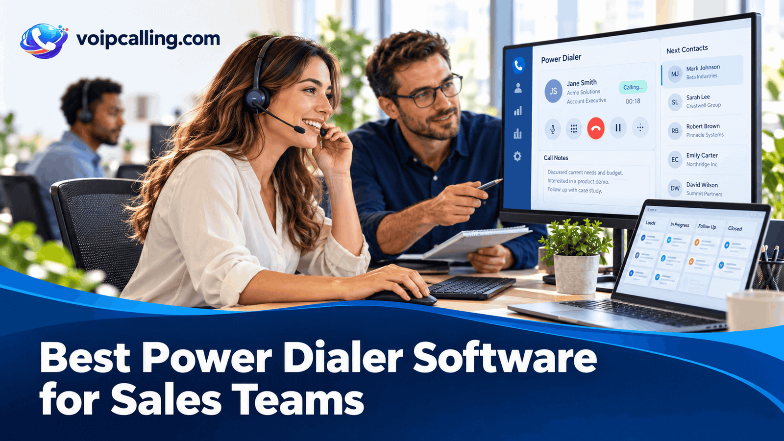 Power Dialer Software for Sales Teams