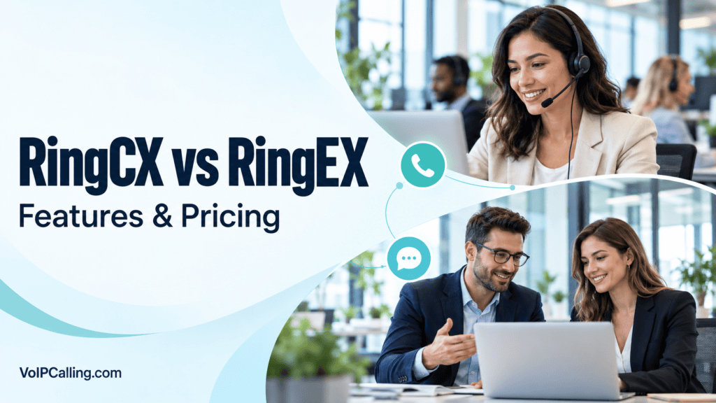 RingCX vs RingEX_ Contact Center Comparison