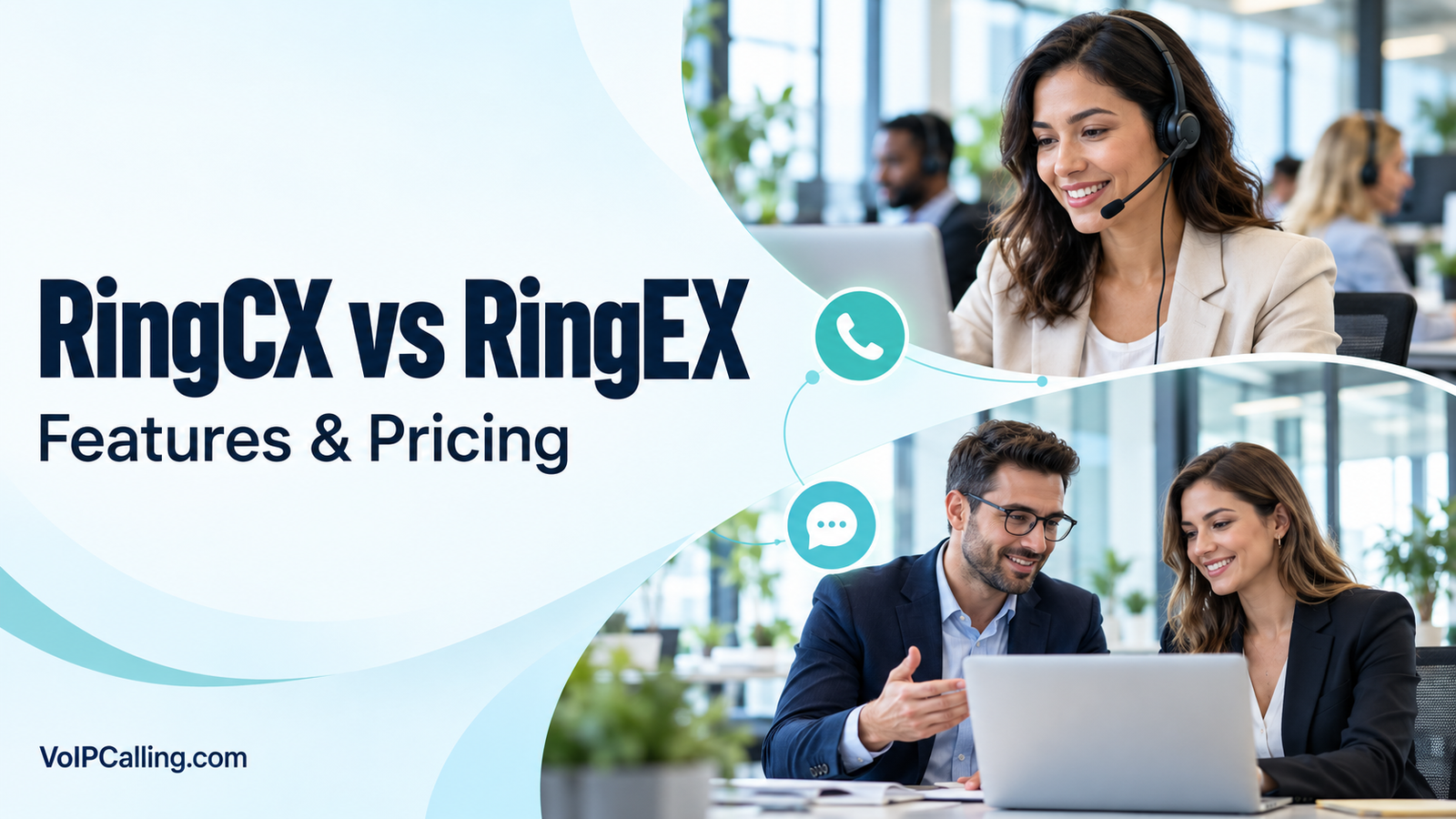 RingCX vs RingEX_ Contact Center Comparison
