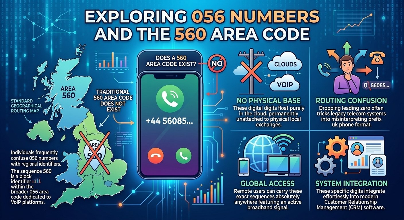 Exploring 056 Numbers and the 560 Area Code