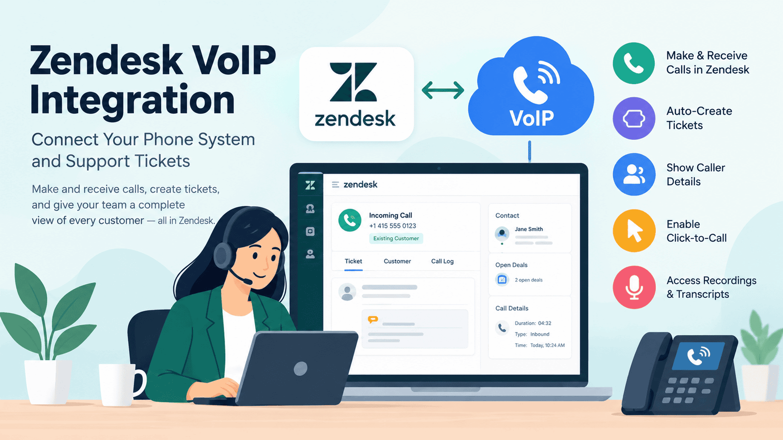 zendesk voip integration