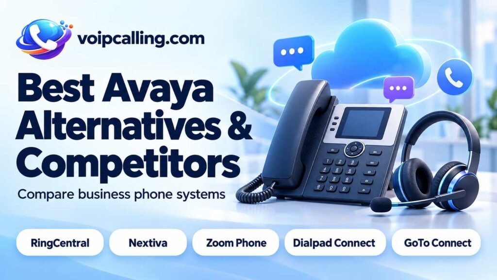 Best Avaya alternatives and competitors for business phone systems.