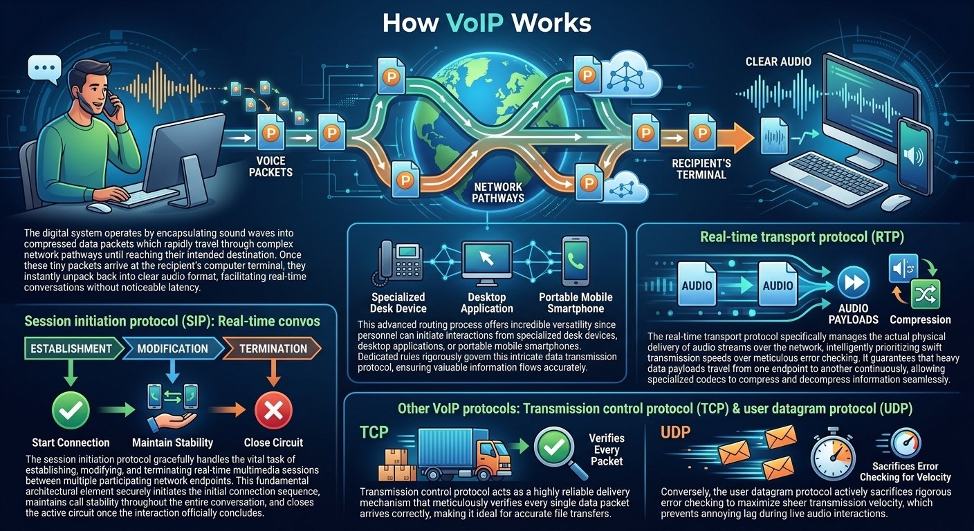 How does VoIP work?